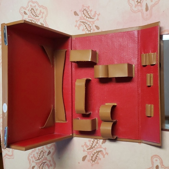 Vintage Vanity Set Antique French Travel Grooming Toiletries Set - Picture 7 of 17